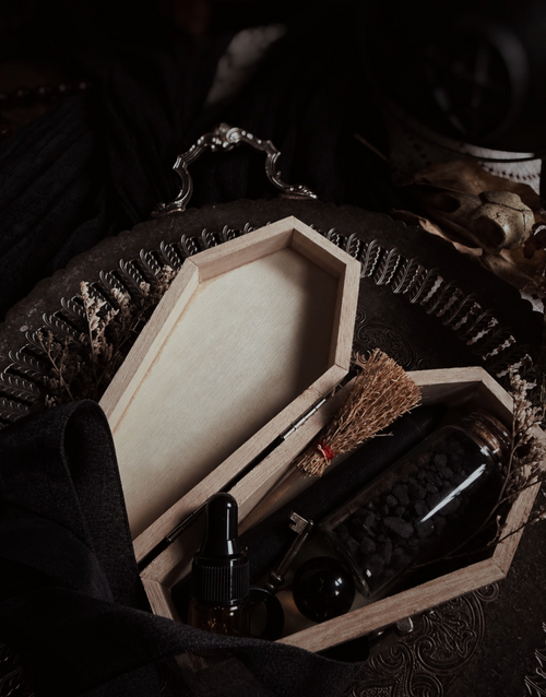 Samhain Ritual Coffin